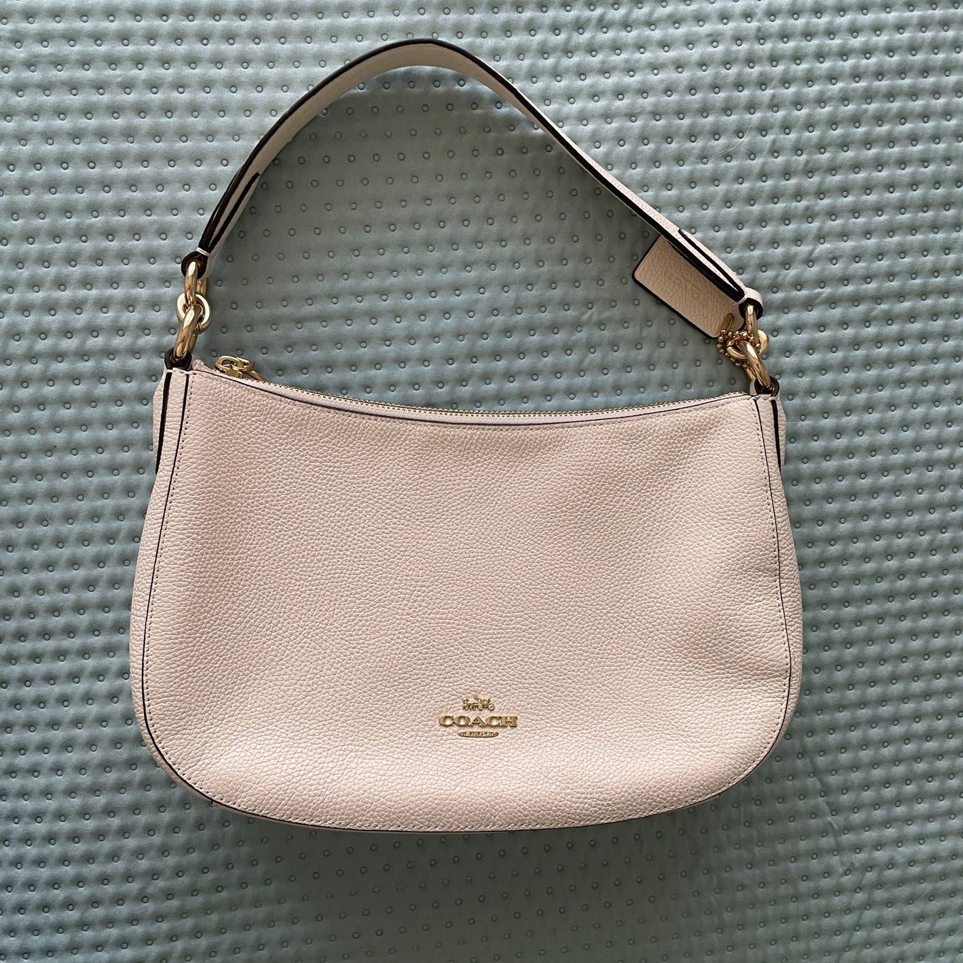 Coach Borse da donna: Schultertasche Coach in hellem beige – Usato da Muttenz venduto da einfach-schoen
