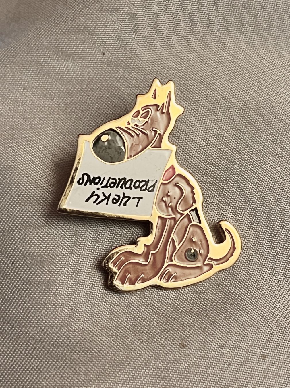 Placchette & Badge: Pin - LuckyLuke/Rantanplan – Usato da Renan BE venduto da johncactus