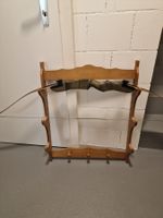 Bogenhalterung Holz mit Bogen - neu