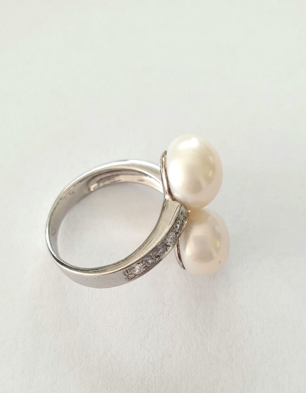 Anelli: Silberring 925 mit Echte Perlen, edel & elegant - Neu – Nuovo e nell'imballaggio originale da Uetikon am See venduto da Coralreef 4