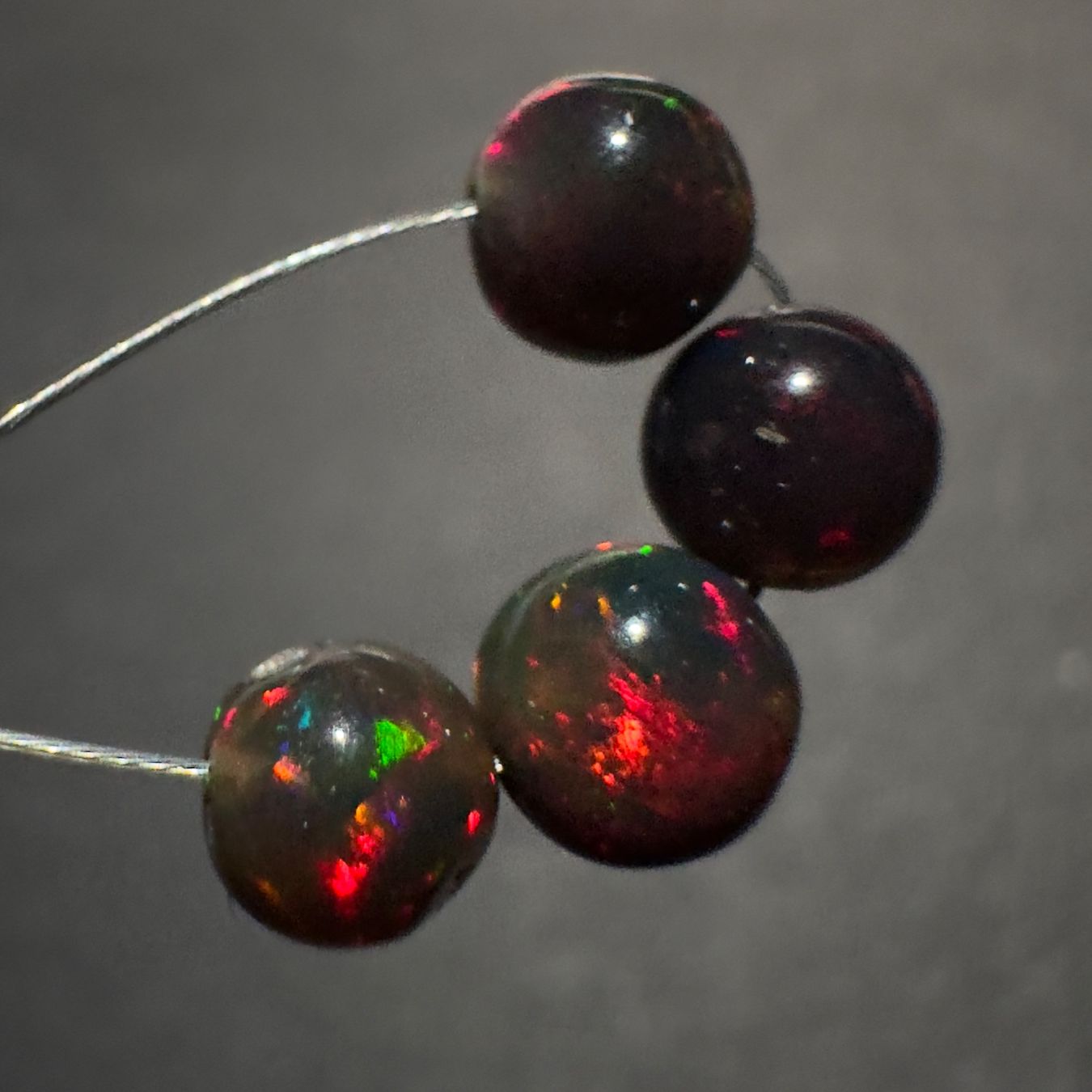 Pietre preziose: 2.97 ct - Natural Ethiopian Opal Beads - 4 Pcs – Nuovo (secondo la descrizione) da Zürich venduto da Yoohooz 6