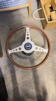 Original altes Audi Lenkrad aus Holz