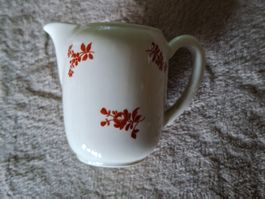 Kleines, Vintage Kännchen geblümt Porzellan, Langenthal