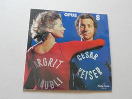 Doppel LP M. Läubli  C. Keiser Autogramm