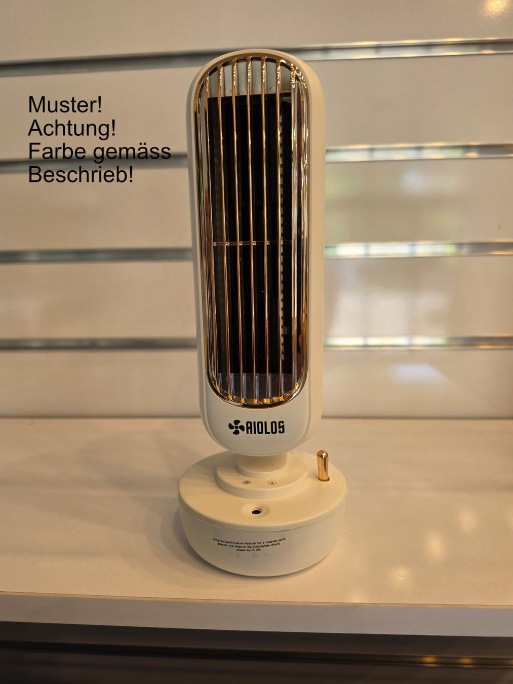 Ventilatori: USB-Ventilator und Luftbefeuchter, neu, Farbe weiss – Nuovo e nell'imballaggio originale da Rheinfelden venduto da s-KONNEKT 3