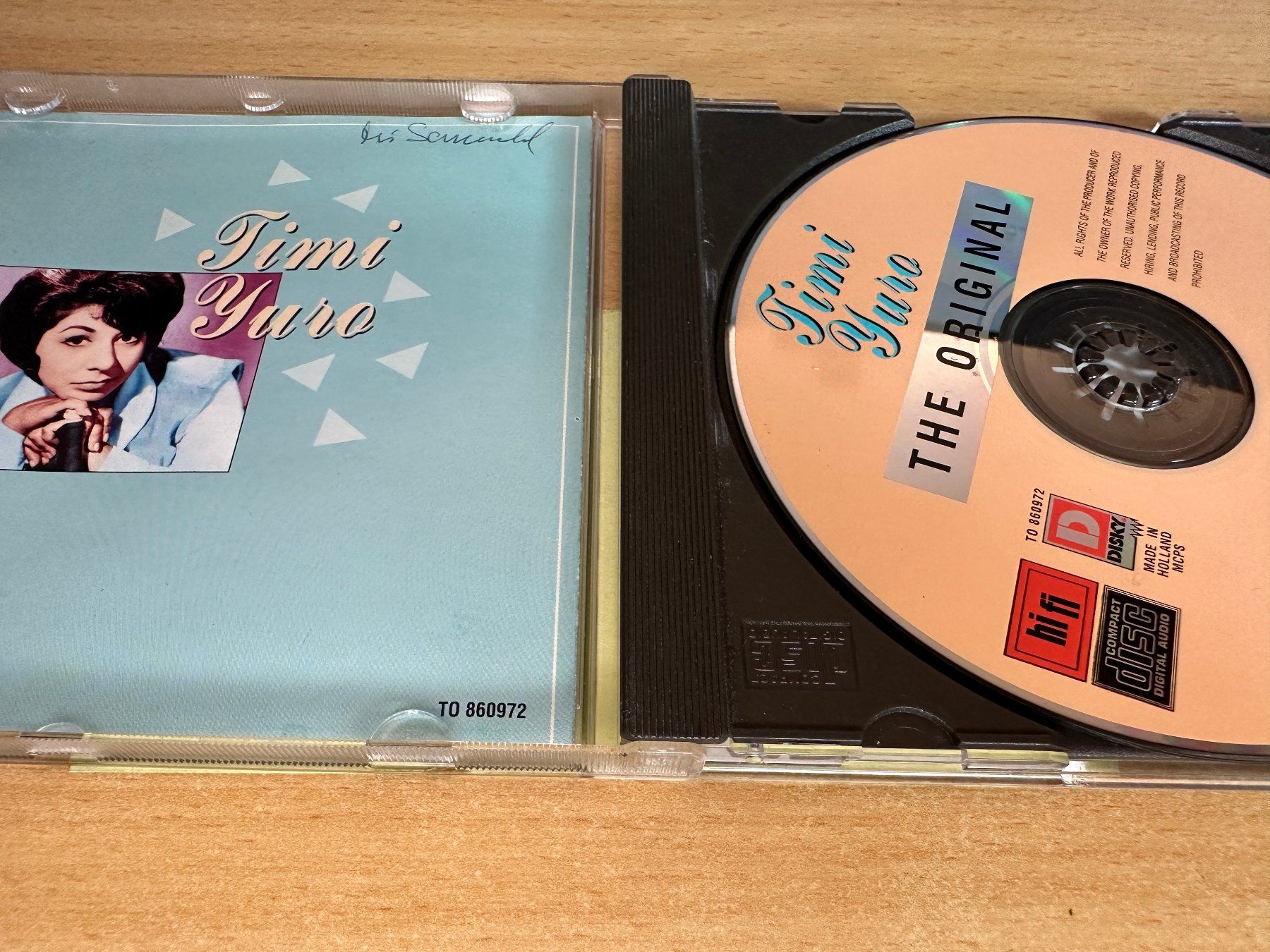 CD: Timi Yuro – The Original – Usato da Rikon im Tösstal venduto da Alpenmutz 2