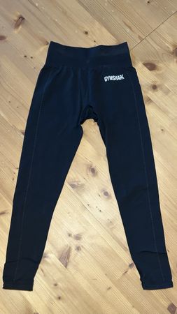 Gymshark Leggings Schwarz, Sport, Grösse S