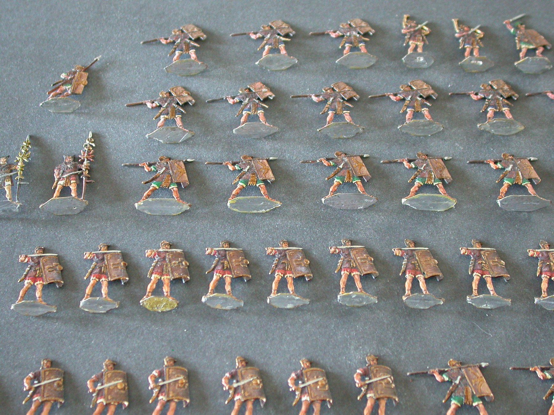 Statuette: Zinnfiguren: Römische Legionäre – Usato da Zürich venduto da Marcel6887 5