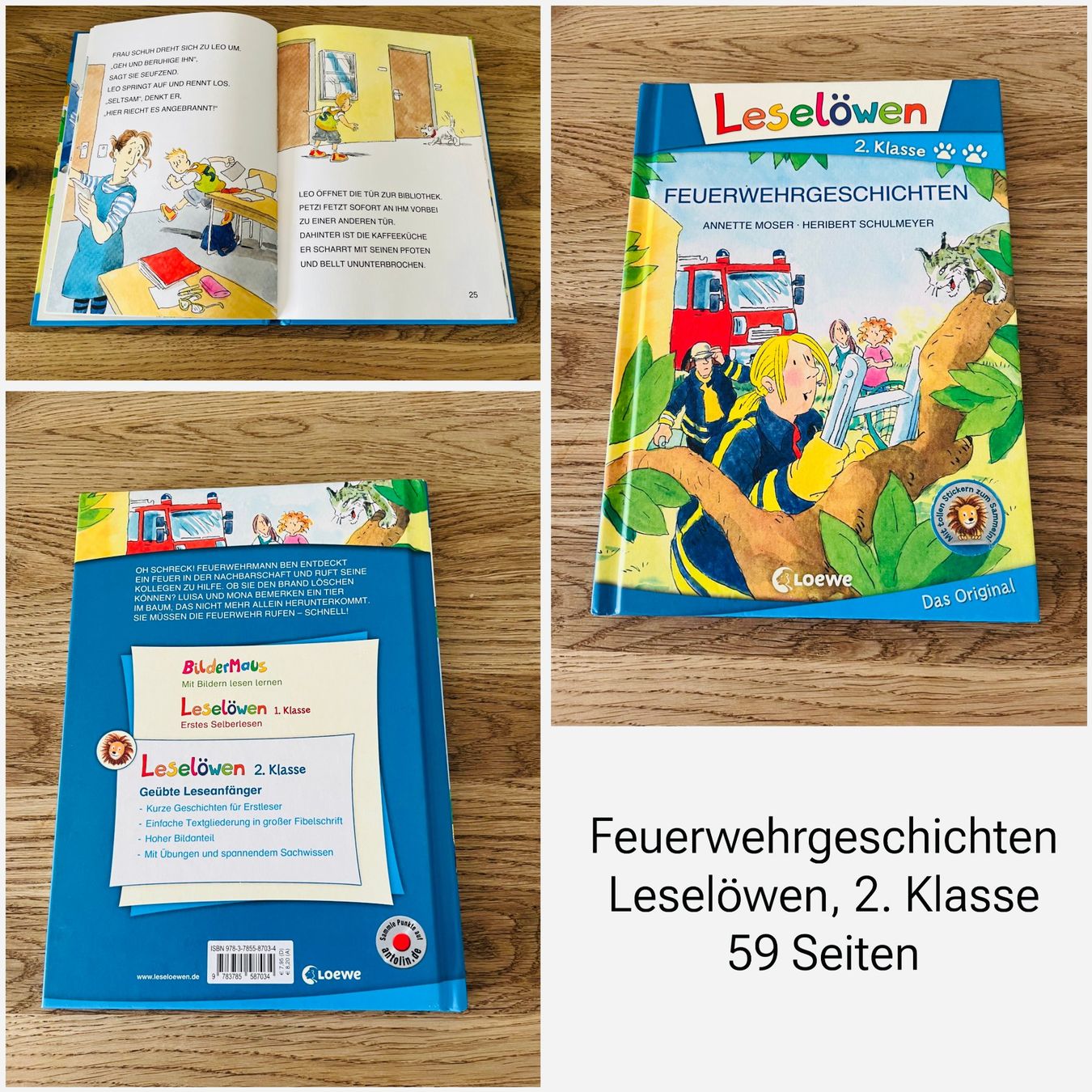 Libri: Feuerwehrgeschichten, Leselöwe – Usato da Konolfingen venduto da takkie