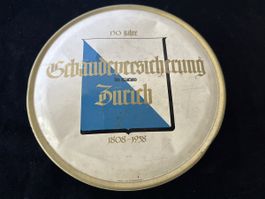 Blechdose Zürich Gebäudeversicherung 150 Jahre 1938