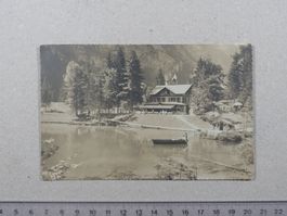 Kurhaus Blausee, Lötschbergroute, belebt, Boot