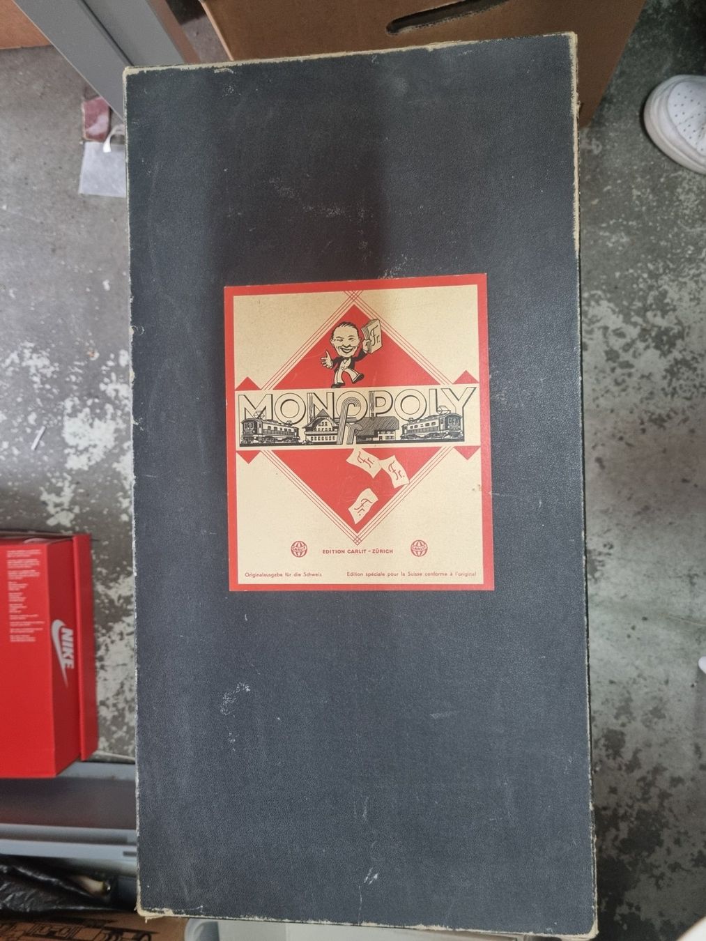 Franz Carl Weber Giochi: **Monopoly Edition Carlit Zürich, Vintage** – Usato da Männedorf venduto da Spezial-Modelle 1