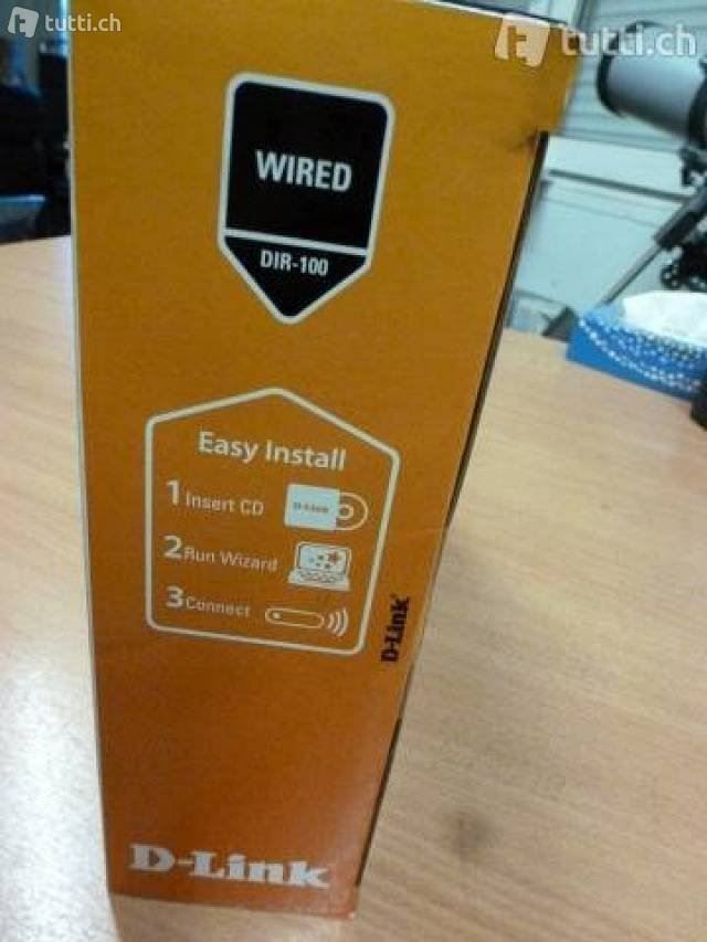 Modems & Router: D-LINK DIR-100 ETHERNET BROADBAND ROUTER – Neu und originalverpackt aus Emmen von newdeal1970 4