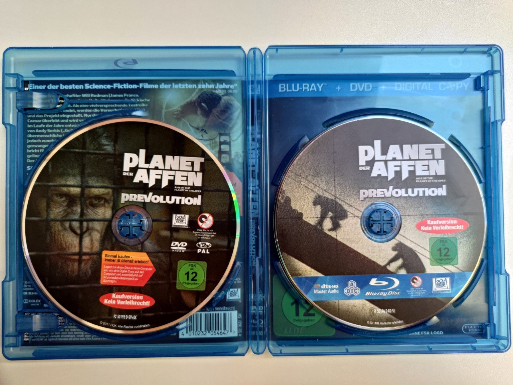 Alle DVDs: Planet der Affen Prevolution – Gebraucht aus Liestal von Kratzilla 1