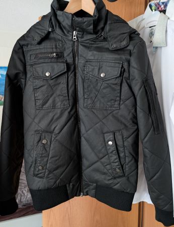 Chasin Winterjacke, Herren Jacke, Schwarz, Grösse S