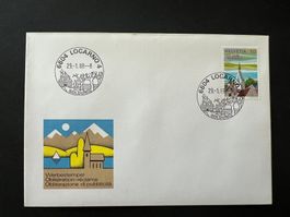 CH Ersttag -  Werbestempel Locarno 4  (M510)