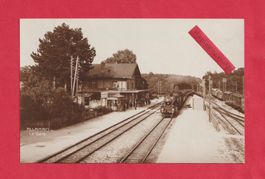Allaman (VD) La Gare Foto-Ansichtskare (Morges) anno 1923