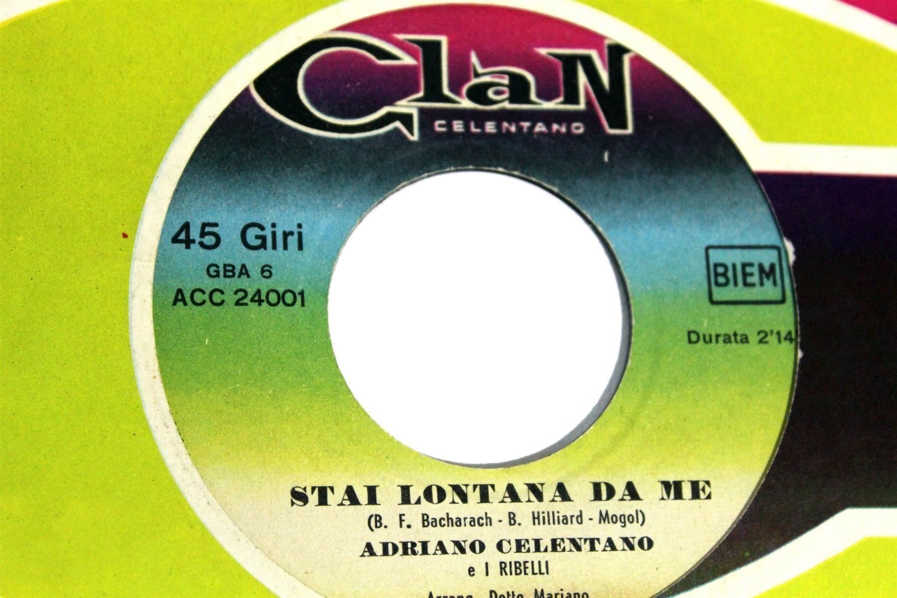 Schallplatten: ADRIANO CELENTANO: Stai lontana da me – Gebraucht aus Bern von kultiges
