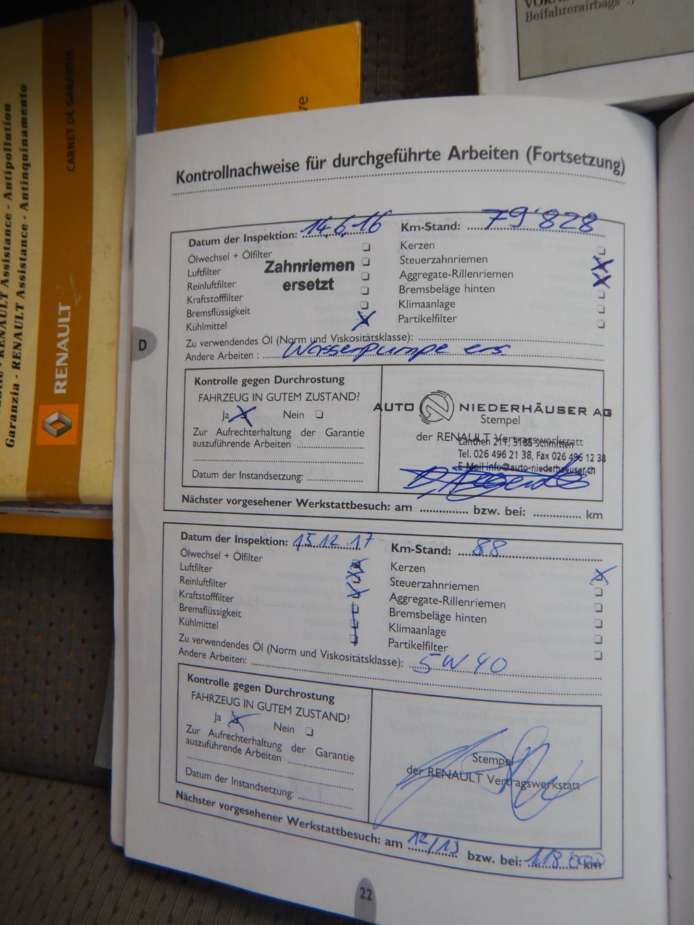 Renault Autos: Renault Clio 1.4 16V – Gebraucht aus Fribourg von OFAIL 8