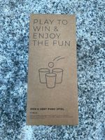 Bier Pong - Sekt Pong, Play to Win & Enjoy the Fun