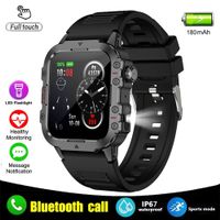 Smartwatch Sport Fitnessuhr 1,44″, Puls, Schlaf und Schritte