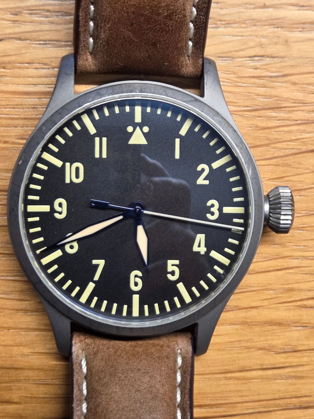 Steinhart Uhren: Fliegeruhr Steinhart Nav.B 44 Titan B-Muster Automatic – Gebraucht aus Niederrohrdorf von freestyle01 2