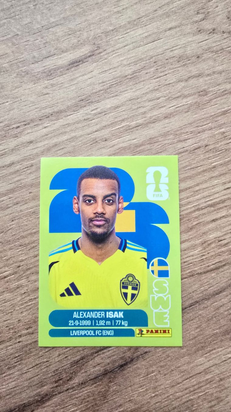 Panini Sammelbilder & Trading cards: Panini WM 2026 Sweden Alexander Isak – Neu (gemäss Beschreibung) aus Seewen SZ von mads_around