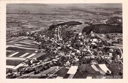 Kallnach BE // 1953 Luftbild Seeland
