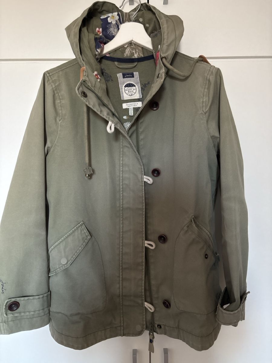 Giacche: Joules Jacke   Khaki warerproof – Usato da langenthal venduto da rundholz7