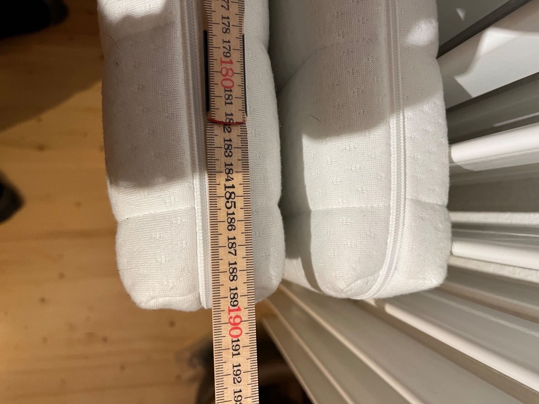 Materassi: 2 Asymmetrische Matratzen 190cm – Usato da Nuglar venduto da yve_8zdn 6