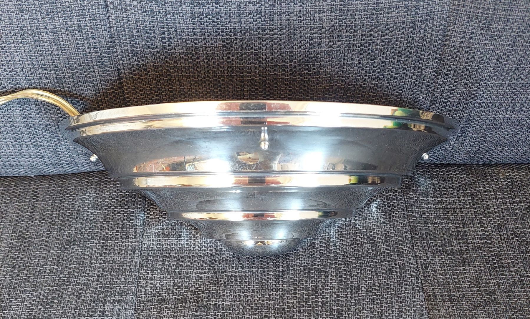 Lampade: Art-déco Wandlampe Chrome – Usato da Ipsach venduto da jpbo