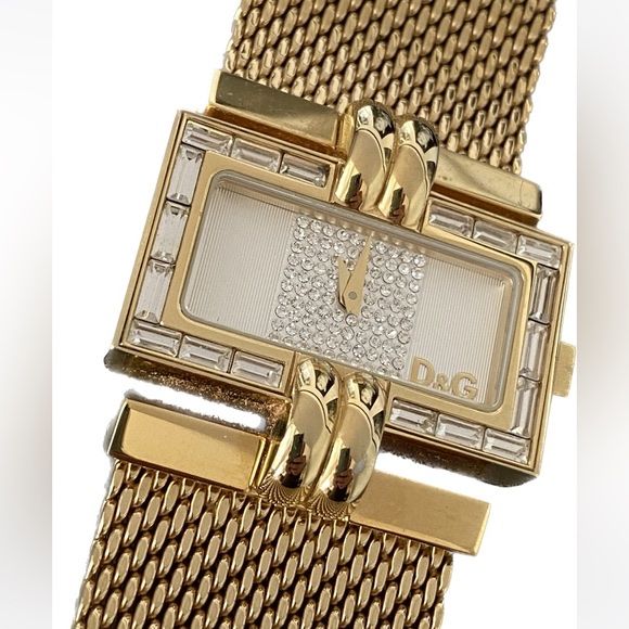 Dolce & Gabbana Bracciali & Braccialetti: Original D&G Damen Uhr – Usato da Zürich venduto da Ekaterinek