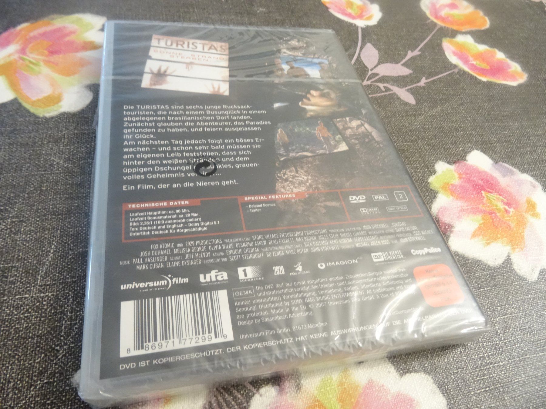Tutti i DVDs: Turistas DVD NEUWARE – Nuovo e nell'imballaggio originale da Olten venduto da Disc-Verkauf 1