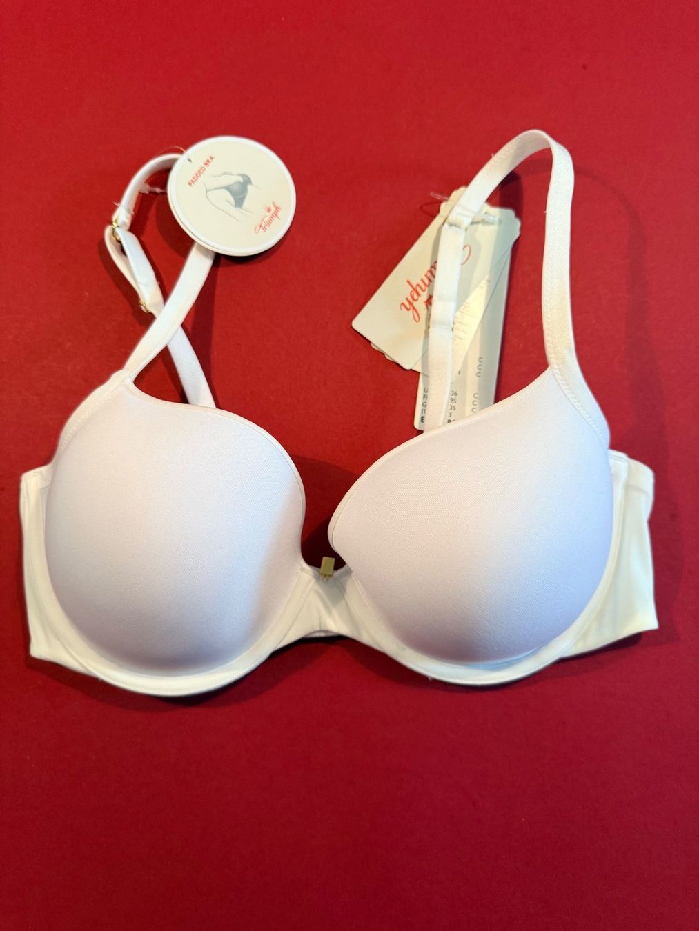 Triumph Altra biancheria intima: TRIUMPH, BH BODY MAKE-UP ESSENTIALS, Grösse 80C, Farbe Weiss – Nuovo e nell'imballaggio originale da Rudolfstetten venduto da gst_g7xl 4