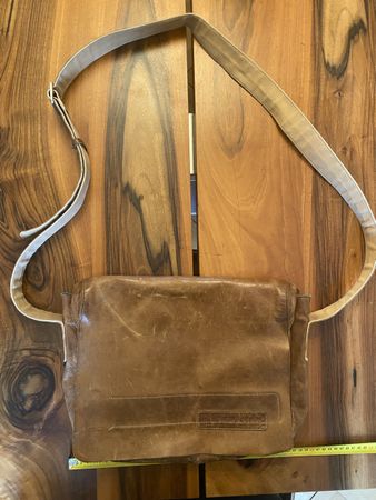 Braune Ledertasche von  Aunts & Uncles