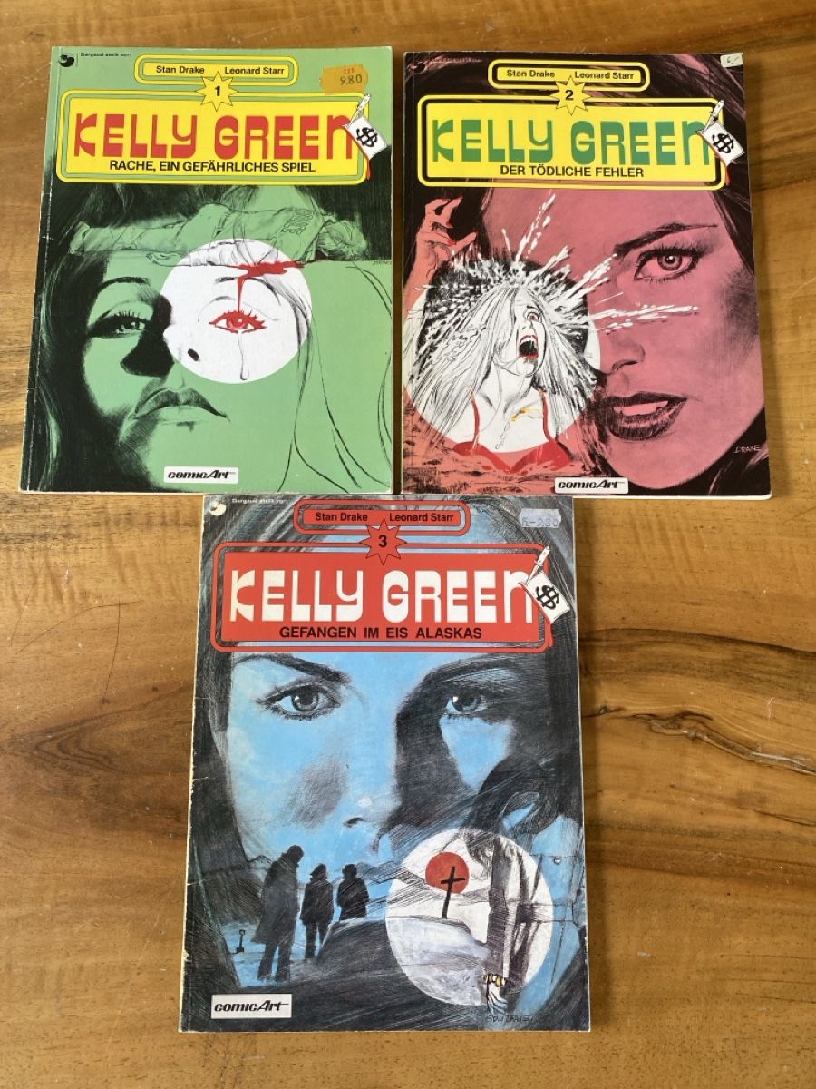 Fumetti: Kelly Green - Nr 1-3 - Comic – Usato da Dübendorf venduto da Montclair