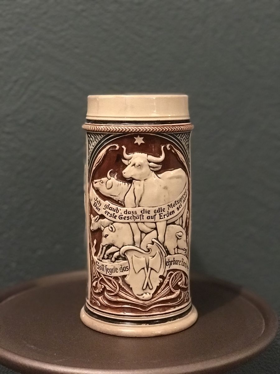 Gläser: Antiker Bierkrug, Ca. 1920, Sammlerstück – Gebraucht aus Zürich von yvonne.knoblauch 1