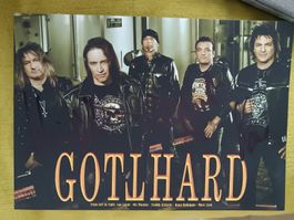 Gotthard - handsigniert A5 Karte