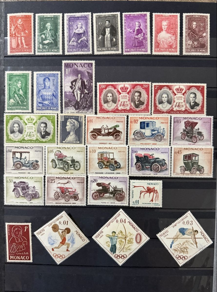 Alle Briefmarken: Timbres - Monaco – Neu (gemäss Beschreibung) aus Petit-Lancy von Solcarm