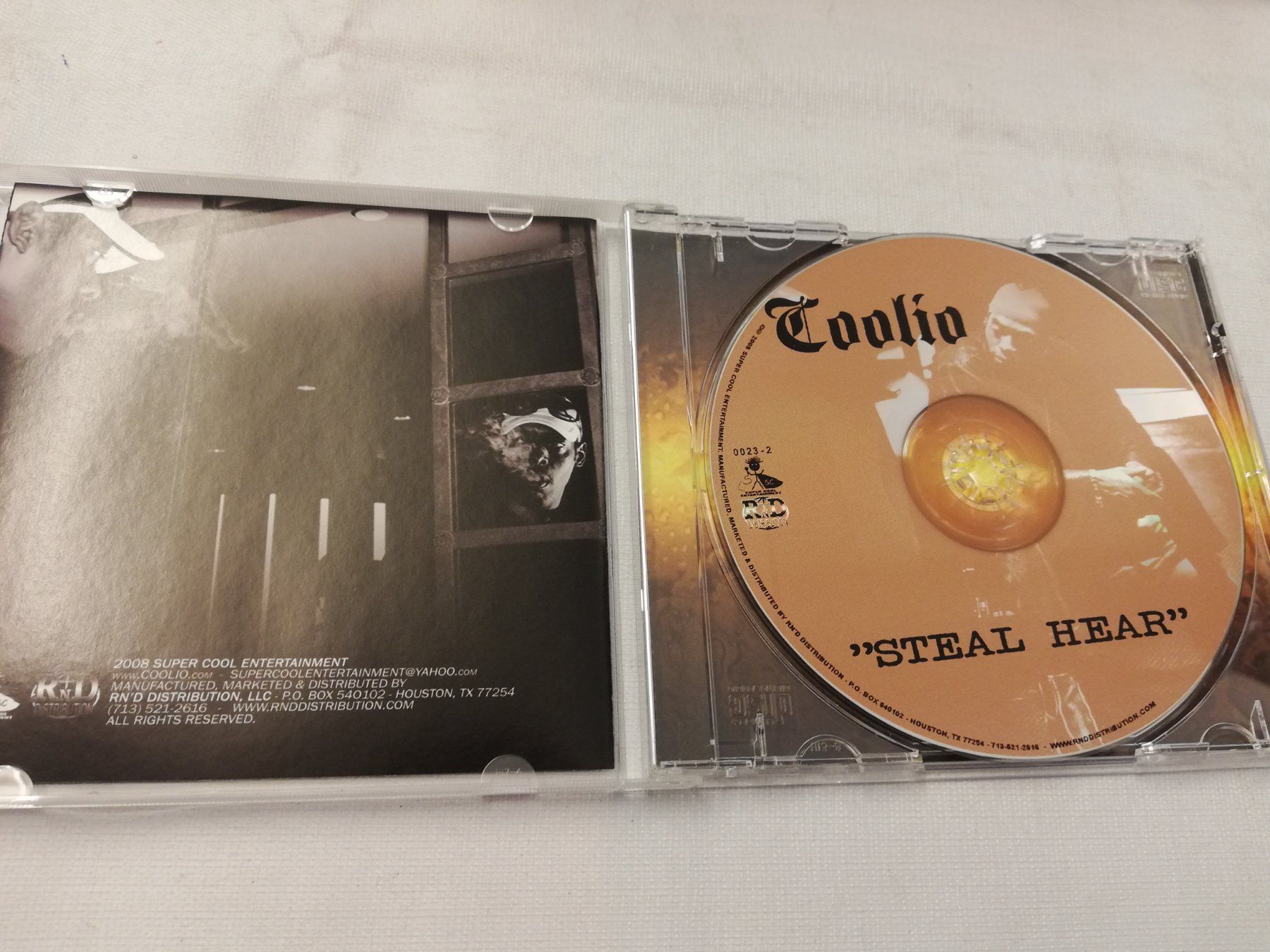 CD: COOLIO - STEAL HEAR – Usato da Bern venduto da Vinylsound.ch 2