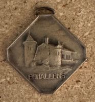 Echallens Medaille Vintage Anhänger - Seltenes Sammlerstück