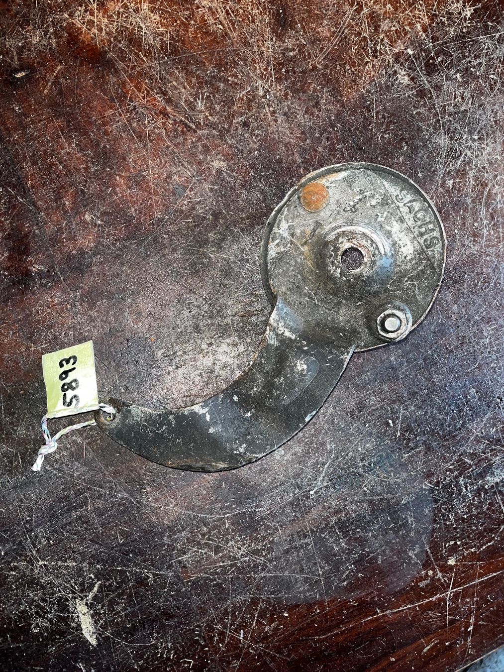 Sachs Parti ricambio per ciclomotori: Sachs Mofa Rücktritt Bremsankerplatte – Usato da Fahrni b. Thun venduto da berger_tuning34 1