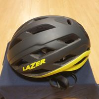 Strada Lazer Fluo/Black Velohelm Grösse S (52-56cm