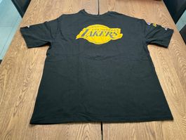 Schwarzes Los Angeles Lakers T-Shirt, Grösse L