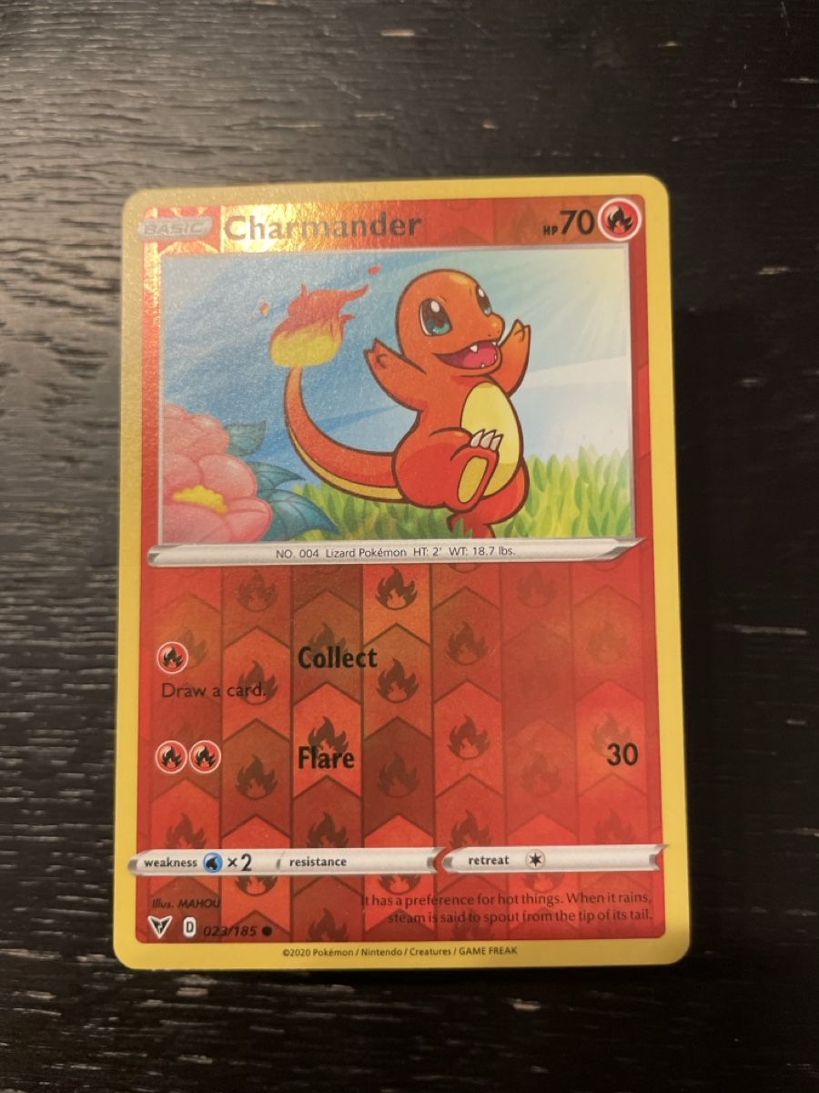 Pokémon Carte collezionabili: Pokemon vivid Charmander reverse 023/185 – Usato da Hugelshofen venduto da Suimosa