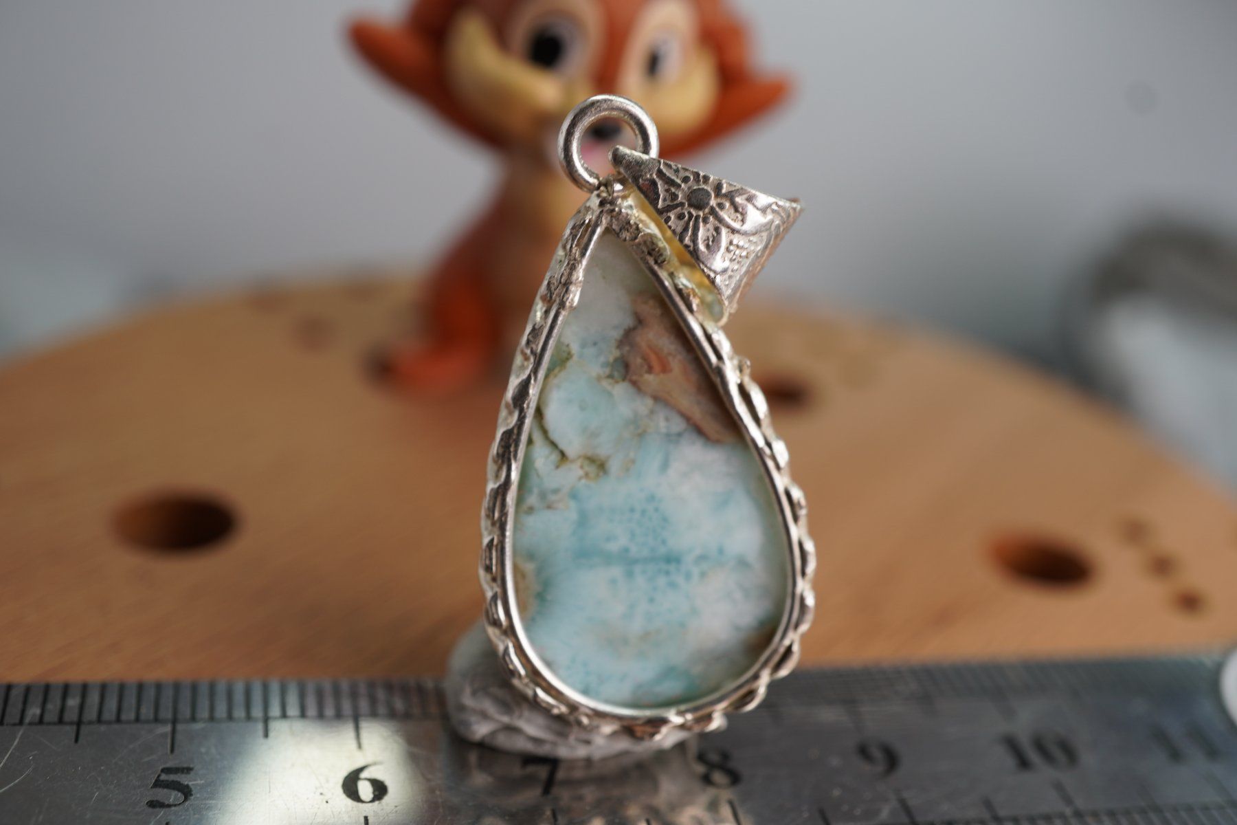 Minéraux & Lithothérapie: Larimar   Wunderschön    Anhänger   by  "TOPSTONE" ab 1.- – Neuf avec emballage d'origine à Eschenbach SG par topstone 6