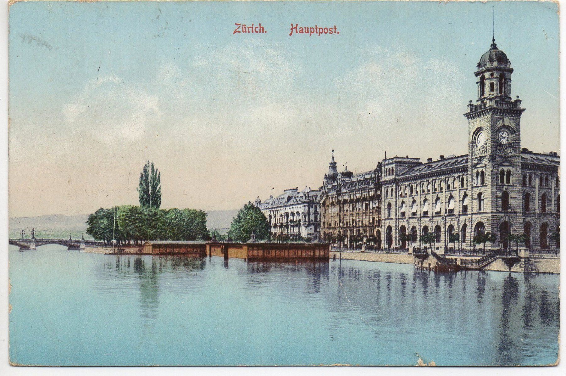 Cartes postales: ZÜRICH Hauptpost – D'occasion à Jona par philajona