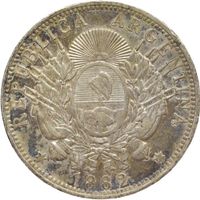 Argentinien: 1 Peso 1882