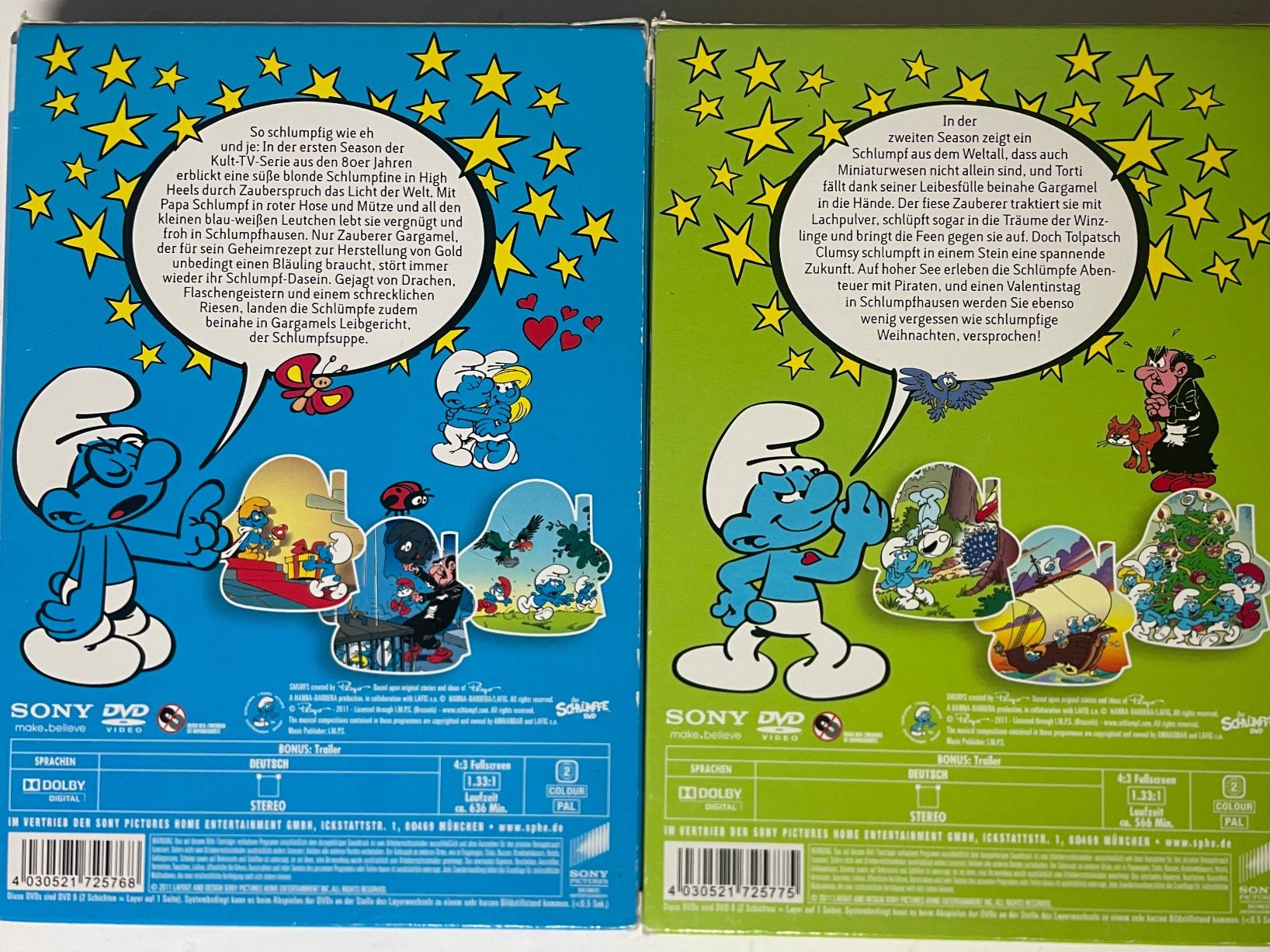 Alle DVDs: Die Schlümpfe 8x – Gebraucht aus Muri b. Bern von AdidasCollector 3