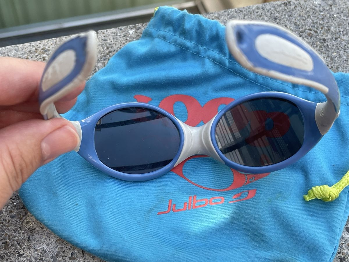 Julbo Occhiali & Lenti: Sonnenbrille Julbo LOOP blau mit Aufbewahrungsbeutel – Usato da luzern venduto da plueschmors. 2